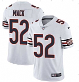 Nike Bears 52 Khalil Mack White Vapor Untouchable Limited Jersey Dzhi,baseball caps,new era cap wholesale,wholesale hats